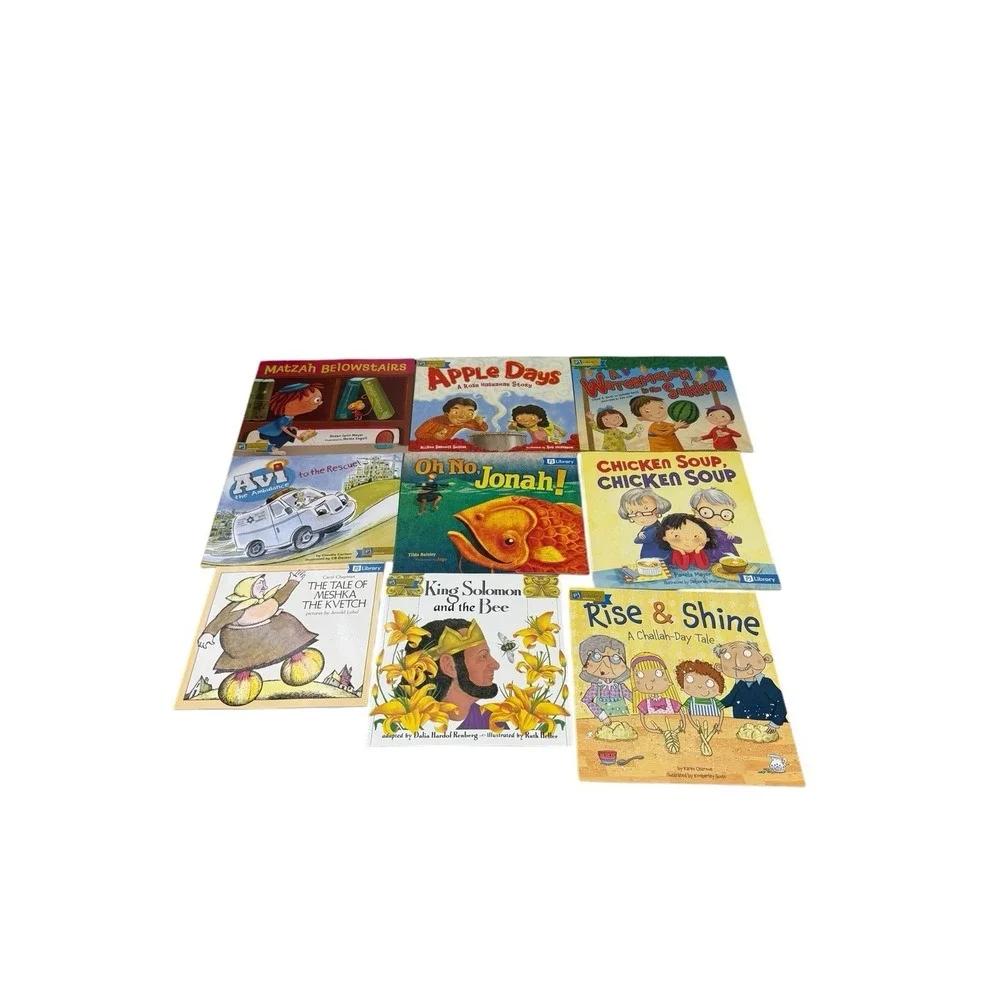 HUGE LOT 38 PJ LIBRARY Children's Books Jewish Shabbat Purim Hanukkah Snow‎ Kids